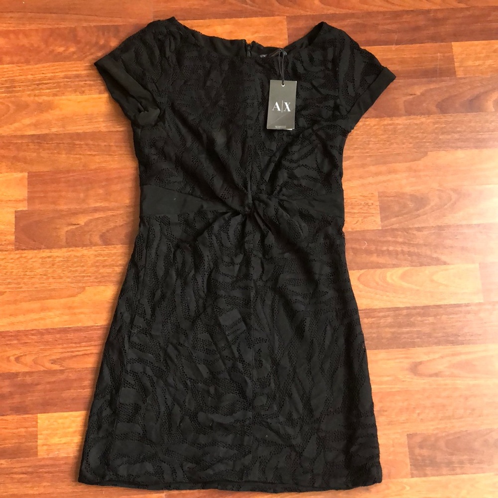 Armani Exchange Black Dress